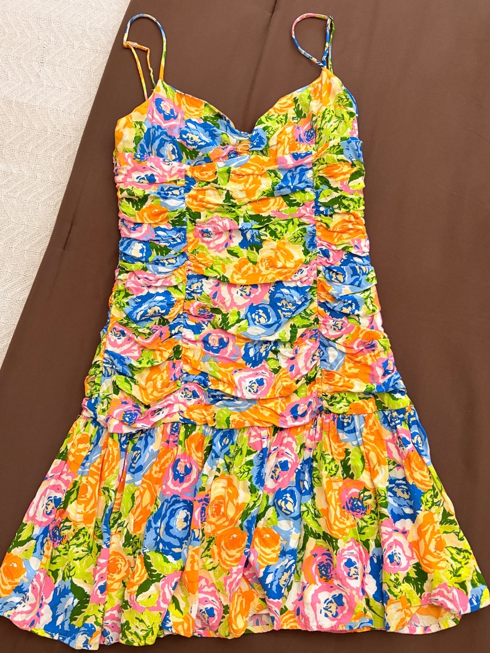 Zara Women’s Floral mini dress